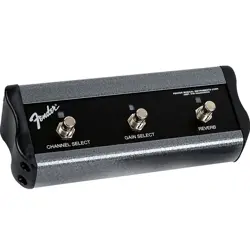 3-BUTTON CHANNEL/GAIN/REVERB FOOTSWITCH