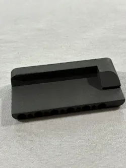 2007 SQUIER VINTAGE MODIFIED STRATOCASTER TAPERED ALLOY TREMOLO BLOCK W/ HW