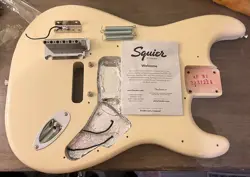 FENDER SQUIER STRATOCASTER OLYMPIC WHITE BODY