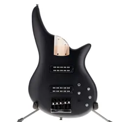 JACKSON JS3 SPECTRA V BASS BODY SATIN BLACK FINISH FULLY LOADED