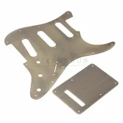 BRONZE ALUMINIUM ALLOY STRATOCASTER PICKGUARD & TREMOLO COVER FOR FENDER STRAT