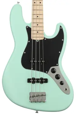 FENDER AMERICAN PERFORMER JAZZ BASS - SATIN SURF GREEN WITH MAPLE FINGERBOARD