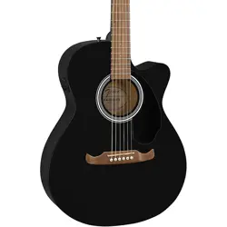 FENDER FA-135CE CONCERT ACOUSTIC-ELECTRIC GUITAR BLACK REFURBISHED