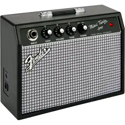 FENDER MINI '65 TWIN 1W 2X3 GUITAR COMBO AMP BLACK LN