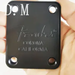 FIT FENDER F TELECASTER STRATASTER CORONA GUITAR BASS NECK PLATES GOLD SILVER