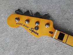 FENDER SQUIER CLASSIC VIBE 70'S JAZZ BASS LEFT HANDED BASS GUITAR NECK + TUNERS