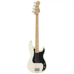 FENDER STANDARD PRECISION BASS 4 STRING OLYMPIC WHITE ELECTRIC GUITAR
