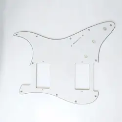CUSTOM HH GUITAR PICKGUARD 11 HOLE FOR FENDER STRATOCASTER P90 STYLE GUITAR