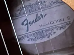 FENDER GEMINI2