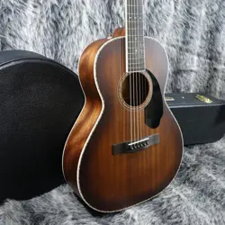 FENDER PS-220E PARLOR ALL MAHOGANY TRACKING NUMBER