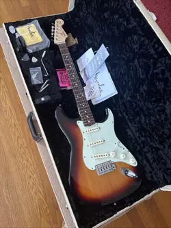 2015 FENDER KENNY WAYNE SHEPHERD SIGNATURE STRATOCASTER, FENDER HARD SHELL CASE