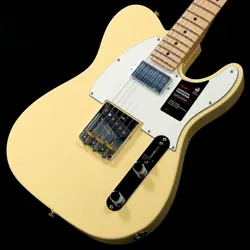 FENDER AMERICAN PERFORMER TELECASTER WITH HUMBUCKING MAPLE VINTAGE WHITE WEIGHT:
