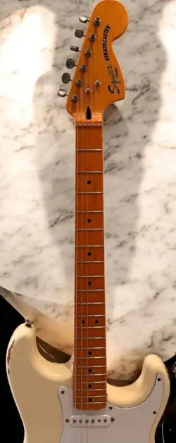 SQUIER AFFINITY STRATOCASTER NECK & FENDER BODY, USED, LARGE HEADSTOCK