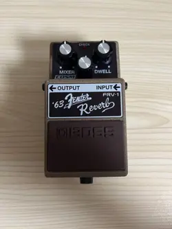 BOSS FRV-1 63 FENDER REVERB GUITAR EFFECT PEDAL