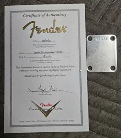 STRATOCASTER RELIC NECK