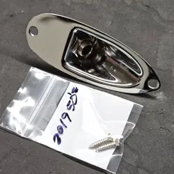 2019 FENDER 50'S STRAT CHROME OUTPUT JACK CUP ASSEMBLY REISSUE / VINTERA GUITAR
