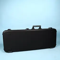 FENDER DELUXE MOLDED STRATOCASTER-TELECASTER CASE BLACK