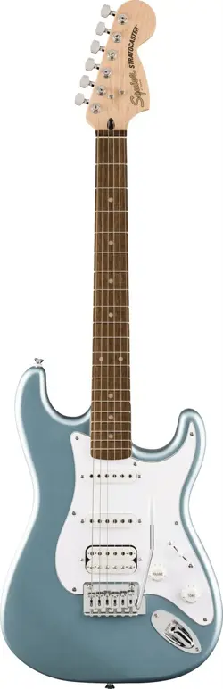 SQUIER BY FENDER AFFINITY SERIES STRATOCASTER JUNIOR HSS ICE BLUE METALLIC
