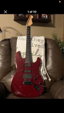 2005 AMERICAN DELUXE STRATOCASTER QMT