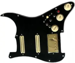 PREWIRED LOADED PICKGUARD WITH SSH ALNICO V PICKUPS FOR FENDER STRAT GUITAR