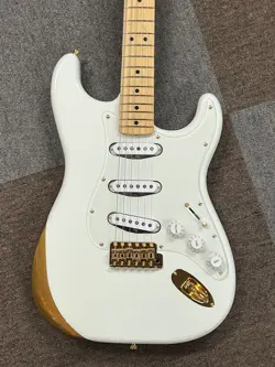 FENDER KEN STRATOCASTER EXPERIMENT  1  MAPLE FINGERBOARD  ORIGINAL WHITE