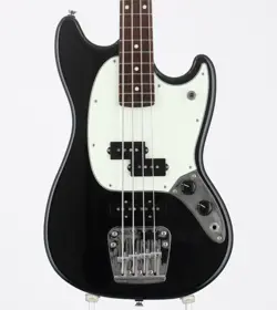 FENDER MADE IN JAPAN HYBRID MUSTANG BASS BLACK