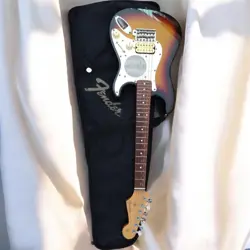 FENDER STRATOCASTER SUNBURST ELECTRIC GUITAR MADE IN JAPAN - USED