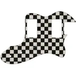 FENDER 1999-PRESENT MIM & 12-13 AMERICAN VINTAGE TELE THINLINE CHECKERBOARD