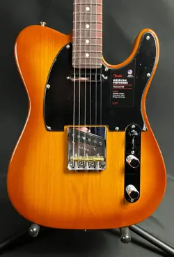 FENDER AMERICAN PERFORMER TELECASTER ELECTRIC GUITAR HONEY BURST W/ GIG BAG