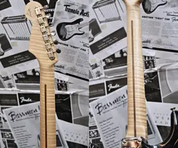 FENDER CUSTOM SHOP MBS ACTIVE STRATOCASTER N.O.S. -METALLIC BLACK- BY TODD SAFE 