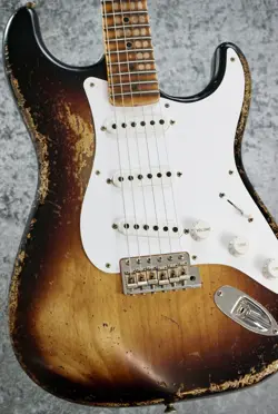 FENDER CUSTOM SHOP LIMITED 70TH ANNIVERSARY 1954 STRATOCASTER SUPER *LS596