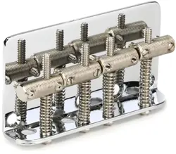 FENDER PURE VINTAGE '58 PRECISION BASS BRIDGE ASSEMBLY - NICKEL