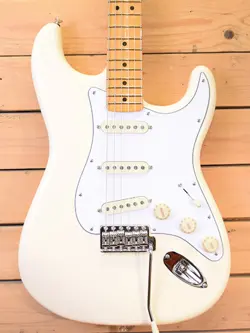 FENDER MEXICO JIMI HENDRIX STRATOCASTER USED 2023 ALDERBODY MAPLE NECK W/GIGCASE