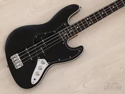 2011 FENDER AERODYNE JAZZ BASS PJ ELECTRIC BASS GUITAR BLACK, JAPAN MIJ