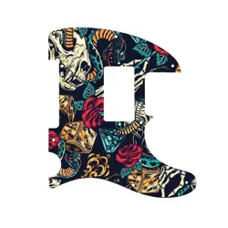 PICKGUARD FOR FENDER BLACKTOP TELECASTER FLASH TATTOO