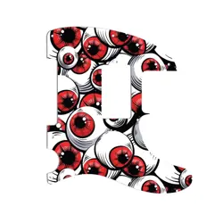 PICKGUARD FOR FENDER BLACKTOP TELECASTER RED EYE