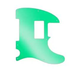 PICKGUARD FOR FENDER BLACKTOP TELECASTER GREEN MIRROR