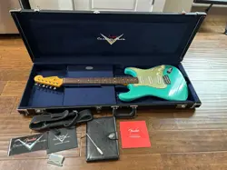 2023 FENDER CUSTOM SHOP LIMITED '62/'63 JOURNEYMAN STRATOCASTER ~ SEA FOAM GREEN