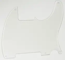CLEAR TRANSPARENT PICKGUARD FIT FENDER ESQUIRE VINTAGE TELE 5 HOLE BLANK STYLE