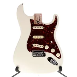 FENDER AMERICAN PRO II STRATOCASTER BODY OLYMPIC WHITE FINISH FULLY LOADED!