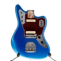 FENDER 60TH ANNIVERSARY JAGUAR MYSTIC LAKE PLACID BLUE FINISH FULLY LOADED!