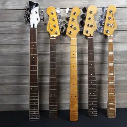 JACKSON SQUIER AND FENDER BASS NECK LOT ASSORTED DAMAGED NECK LOT!