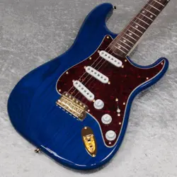 FENDER FSR MADE IN JAPAN TRADITIONAL 60S STRATOCASTER W/57-62PU BLUE TRANSPARENT