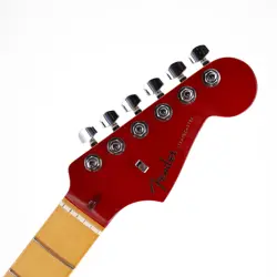FENDER AMERICAN ULTRA LUXE STRATOCASTER NECK PLASMA RED BURST HEADSTOCK