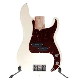 FENDER AMERICAN PRO II P BASS BODY OLYMPIC WHITE FINISH FULLY LOADED!