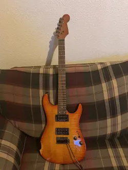 VINTAGE FENDER SHOWMASTER SUPER STRAT ELECTRIC GUITAR (NO RESERVE)