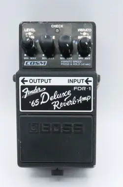 BOSS FDR-1 FENDER '65 DELUXE REVERB GUITAR EFFECT PEDAL