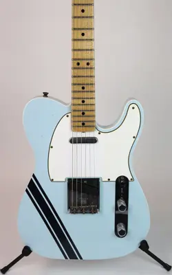 2022 FENDER CUSTOM SHOP '67 TELE RELIC SONIC BLUE MASTERBUILT BY DENNIS GALUSZKA