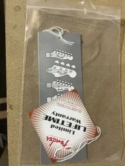FENDER GUITAR CASE CANDY TAGS