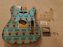 VINTAGE USA 1974 FENDER TELECASTER TELE BODY AMERICAN SPIRIT ELECTRIC ASH BODY